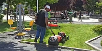 Amasya’da Park ve Yeşil Alanlar Temizleniyor