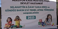 Göktaş Kreş ve Gündüz Bakımevinin Temelini Attı