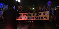 Filistin İçin Amasya Halkı Meydana İndi