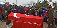 Amasya Şehidini Son Yolculuğuna Uğurladı