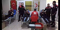 Polislerden Kan Bağışına Destek