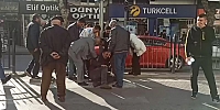 Yaya Geçidinde Otomobilin Çarptığı Yaya Yaralandı
