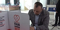Belediye Başkanı Sevindi ve Personelinden Kan Bağışı