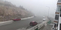 Amasya’da Sis Etkili Oldu