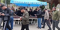 Amasya Ülkü Ocakları’ndan Türkeş’in Anısına Lokma Hayrı