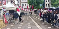 1 Mayıs Komitesi Atatürk Anıtına Çelenk Sundu