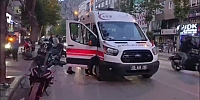 Yaya Geçidinden Geçen Bisikletli Çocuğa Otomobil Çarptı