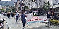 Amasya'da Sağlıklı Yaşama Dikkati Çekmek İçin Yürüyüş Düzenlendi