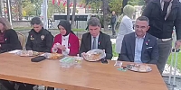 Amasya’da “Bir Tabak, Bir Bağış” Etkinliğiyle Filistin’e Destek
