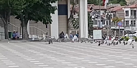 Kedi Güvercinlere Adım Adım Yaklaştı! Sonra Bir Anda Saldırdı
