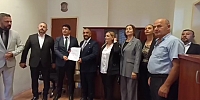 MHP Amasya İl Yönetimi Mazbatasını Aldı